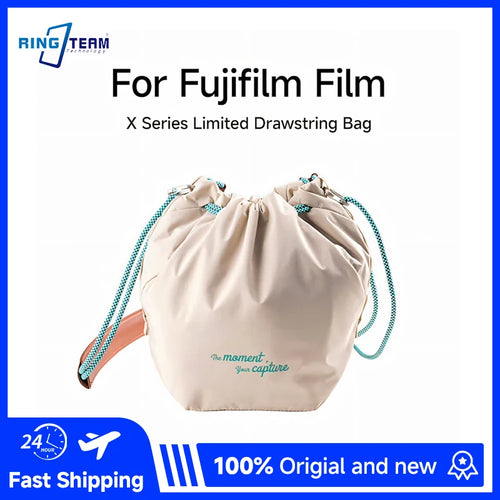 Fujifilm Camera Bag Pouch for X-T5 X-T4 X-H2 X-S20, Premium Drawstring Mirrorless Camera Case with Magnetic Pocket & Anti-Collision Protection