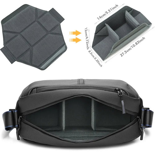 Waterproof Camera Shoulder Bag for DSLR & Mirrorless Cameras