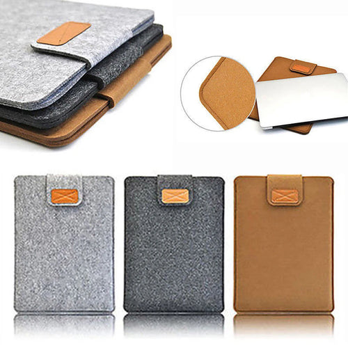 Anti-Scratch Felt Protector Bag Laptop Bag Tablet Protection Case Pouch Light Sleeve For Macbook Air Pro 11 13 15 Inch PC Laptop