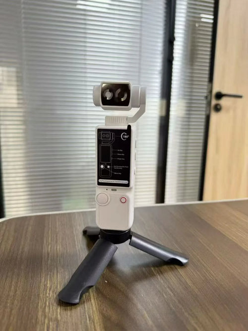 Lenovo Q8 4K Portable Action Camera – Wearable Pocket Cam for Travel, Motorcycle Riding & Vlogging