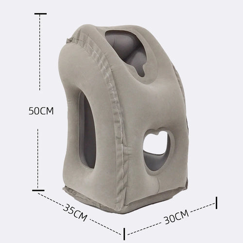 Portable Inflatable Travel Pillow Neck Support for Office  Sleepouts Outdoor Camping f2 Naps Airplane Flights Train