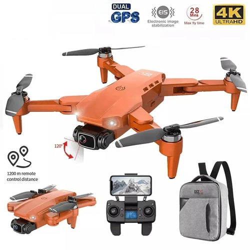 L900 Pro 4K GPS Drone with Dual HD Camera, 5G FPV, Brushless Motor, Foldable RC Quadcopter with 1200M Range & Follow Me Mode