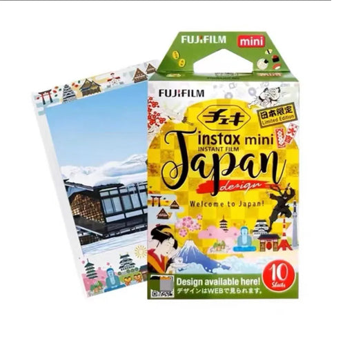 Original Fujifilm Instax Mini 40 Films Camera Hot Sale New Instant Photo Black Colour Fuji Photo Paper+Gift Package