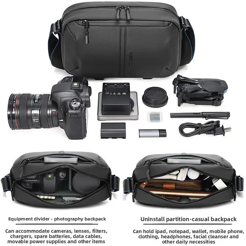 Waterproof Camera Shoulder Bag for DSLR & Mirrorless Cameras