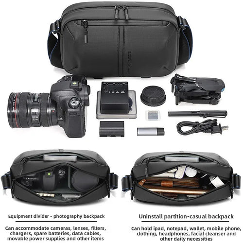 Waterproof Camera Shoulder Bag for DSLR & Mirrorless Cameras
