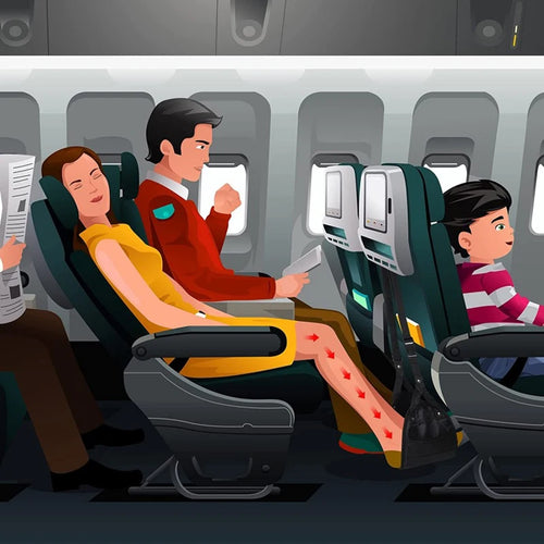 Portable Airplane Footrest,Leg Plane Travel Footrests,Foot Hammock Flight,Feet Rest Hanger for Planes,Train,Office,Car Women Men