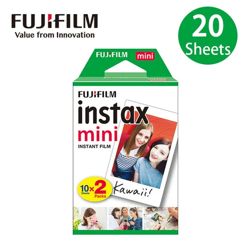 Original Fujifilm Instax Mini 40 Films Camera Hot Sale New Instant Photo Black Colour Fuji Photo Paper+Gift Package