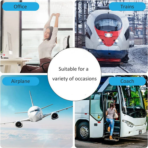 Portable Airplane Footrest,Leg Plane Travel Footrests,Foot Hammock Flight,Feet Rest Hanger for Planes,Train,Office,Car Women Men