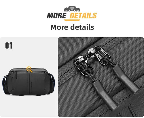 Waterproof Camera Shoulder Bag for DSLR & Mirrorless Cameras