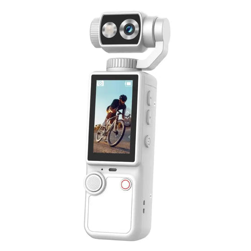 Lenovo Q8 4K Portable Action Camera – Wearable Pocket Cam for Travel, Motorcycle Riding & Vlogging