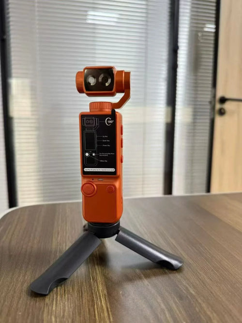 Lenovo Q8 4K Portable Action Camera – Wearable Pocket Cam for Travel, Motorcycle Riding & Vlogging