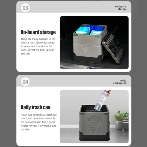 Portable Foldable Toilet Seat Car Emergency Toilet with Cover Outdoor Reusable Folding Toilet for Camping Hiking Boat Trips