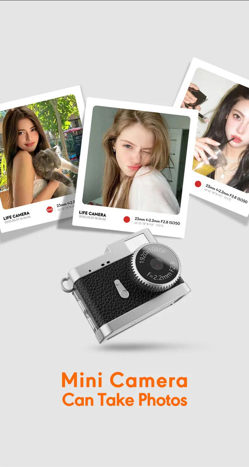 S142 Retro Digital Camera 720P Video Recorder LED Fill Light 0.96 Inch IPS Screen Portable Mini digital Camera