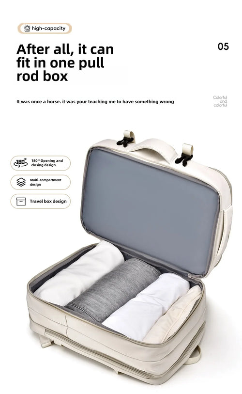 Backpack 45x30x25 Airplane, Cabin Hand Luggage Backpack, Laptop Backpack for Aeroplane Travel, School Backpack, Men Women's Bag
