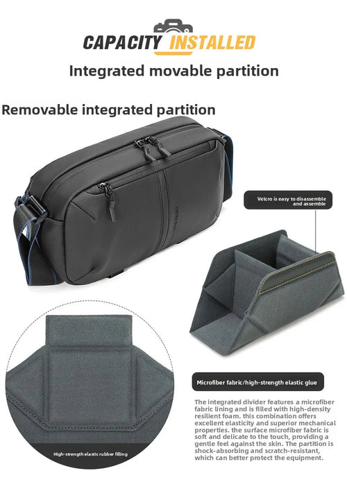 Waterproof Camera Shoulder Bag for DSLR & Mirrorless Cameras