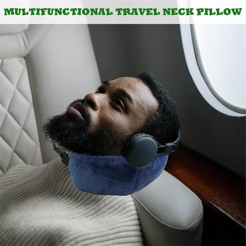 Fillable Travel Pillowcase Organizer Bag Carryable Travel Bag Airplane Cushion Travel Neck Pillow Self-filling Travel
