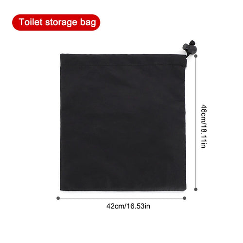 Portable Foldable Toilet Seat Car Emergency Toilet with Cover Outdoor Reusable Folding Toilet for Camping Hiking Boat Trips