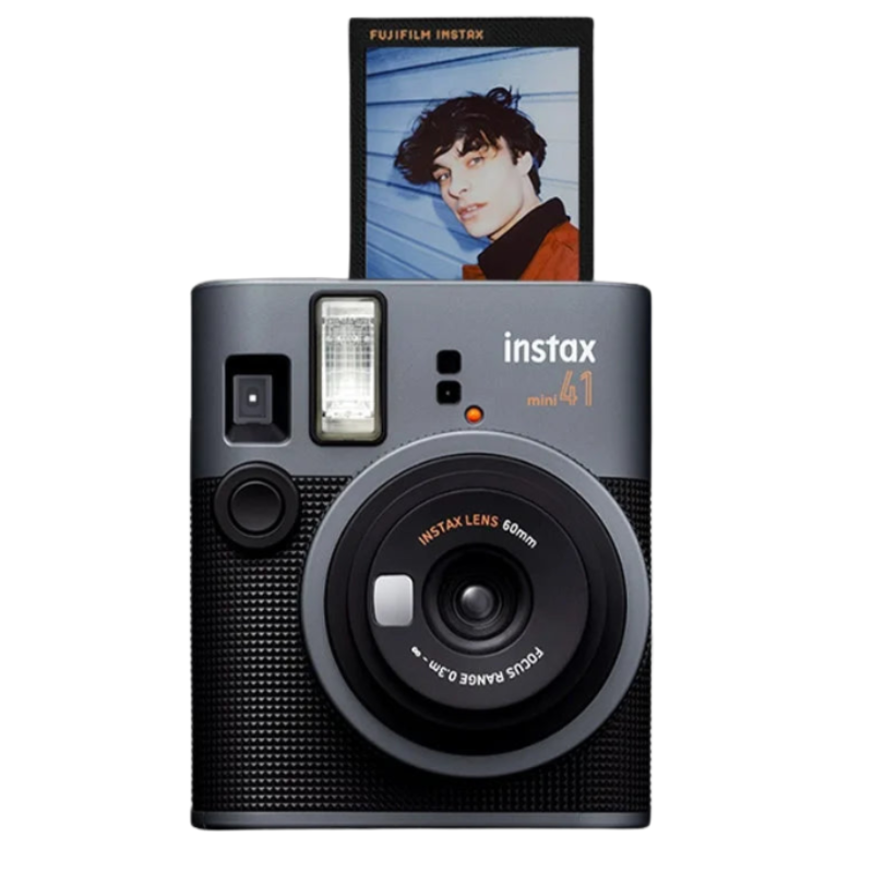Original Fujifilm Instax Mini 40 Films Camera Hot Sale New Instant Photo Black Colour Fuji Photo Paper+Gift Package